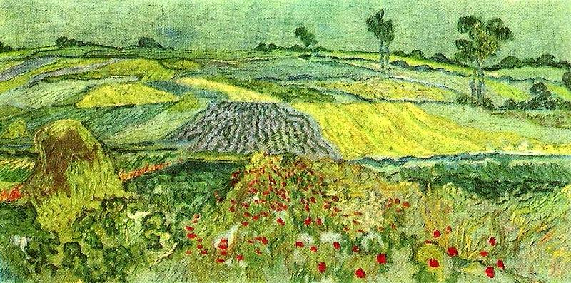 Vincent Van Gogh slatten vid auvers-sur-oise oil painting image